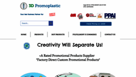 What 3dpromoplastic.com website looked like in 2020 (3 years ago)