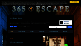 What 365escape.com website looked like in 2020 (3 years ago)