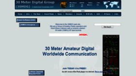 What 30mdg.org website looked like in 2020 (3 years ago)