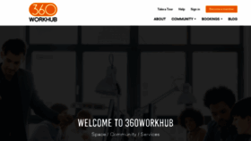 What 360workhub.com website looked like in 2020 (3 years ago)