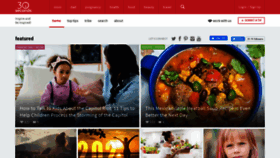 What 30seconds.com website looked like in 2021 (5 years ago)