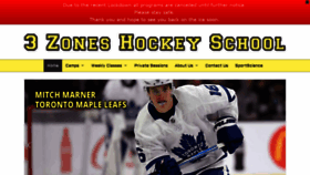 What 3zoneshockey.com website looked like in 2021 (3 years ago)