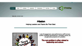 What 3c-coaching.com website looked like in 2021 (3 years ago)