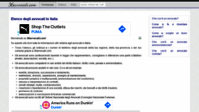 What 36avvocati.com website looked like in 2021 (3 years ago)