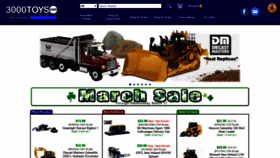 What 3000toys.com website looked like in 2021 (3 years ago)