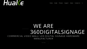 What 360digitalsignage.com website looked like in 2021 (2 years ago)