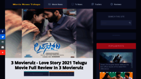 What 3movierulz.in website looked like in 2021 (2 years ago)