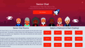What 321seniorchat.com website looked like in 2021 (2 years ago)