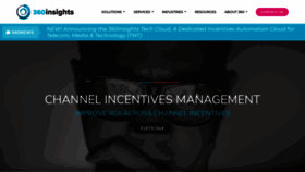 What 360incentives.com website looked like in 2021 (2 years ago)