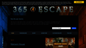 What 365escape.com website looked like in 2021 (2 years ago)