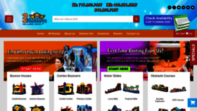 What 3monkeysinflatables.com website looked like in 2022 (2 years ago)