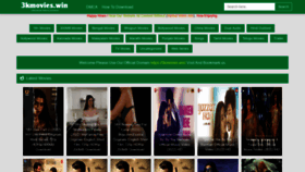 What 3kmovies.icu website looked like in 2022 (1 year ago)