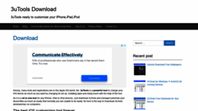 What 3utoolsdownload.com website looked like in 2022 (3 years ago)