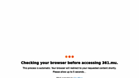 What 361.mu website looked like in 2022 (3 years ago)