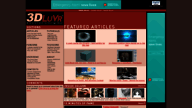 What 3dluvr.com website looked like in 2022 (1 year ago)