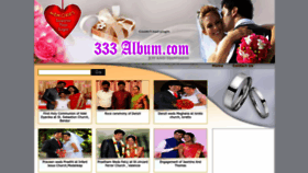 What 333album.com website looked like in 2022 (1 year ago)