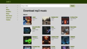 What 3mp3.buzz website looked like in 2022 (1 year ago)