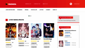 What 365manga.com website looked like in 2022 (1 year ago)