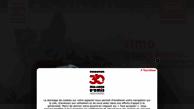 What 30millionsdamis.fr website looked like in 2023 (1 year ago)