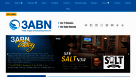 What 3abn.org website looked like in 2023 (1 year ago)