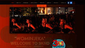What 3knd.org.au website looked like in 2023 (1 year ago)