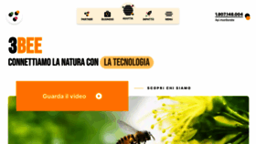 What 3bee.com website looked like in 2023 (1 year ago)