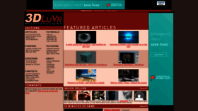 What 3dluvr.com website looked like in 2023 (1 year ago)