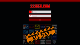 What 333red.com website looked like in 2023 (1 year ago)