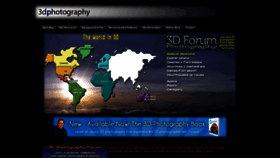 What 3dphoto.net website looked like in 2023 (1 year ago)