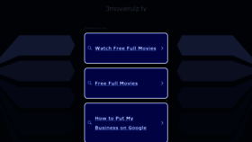 What 3movierulz.tv website looked like in 2023 (This year)