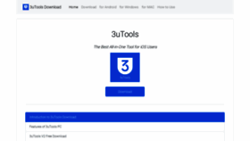 What 3utoolsdownloads.com website looked like in 2023 (This year)