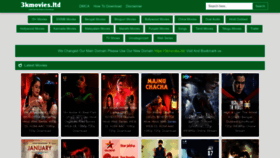 What 3kmovies.ltd website looked like in 2023 (This year)