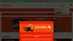 What 333obra.com.br website looked like in 2024 (1 year ago)