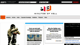 What 48minutesofhell.com website looked like in 2013 (10 years ago)