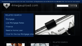 What 4megaupload.com website looked like in 2015 (9 years ago)