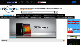 What 4youimports.com website looked like in 2015 (9 years ago)