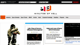 What 48minutesofhell.com website looked like in 2015 (8 years ago)