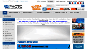 What 42ndphoto.com website looked like in 2015 (8 years ago)
