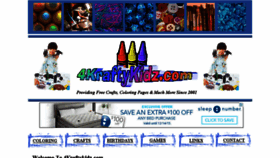What 4kraftykidz.com website looked like in 2015 (8 years ago)