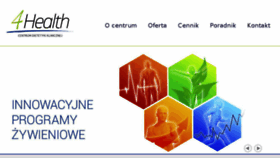 What 4health.pl website looked like in 2015 (8 years ago)
