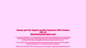 What 4yourhairextension.com website looked like in 2016 (8 years ago)