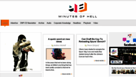What 48minutesofhell.com website looked like in 2016 (7 years ago)