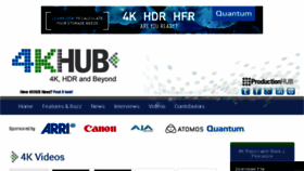 What 4k-hub.com website looked like in 2016 (7 years ago)
