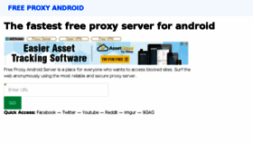 What 4freeproxy.com website looked like in 2016 (7 years ago)