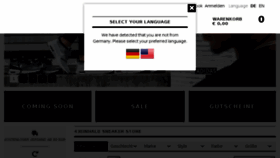 What 43einhalb.com website looked like in 2017 (7 years ago)
