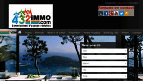 What 432immo.com website looked like in 2017 (7 years ago)