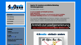What 4punkt0.eu website looked like in 2017 (7 years ago)