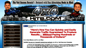 What 4x4hits.com website looked like in 2017 (7 years ago)