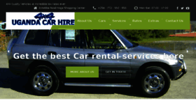 What 4x4ugandacarhire.com website looked like in 2017 (6 years ago)