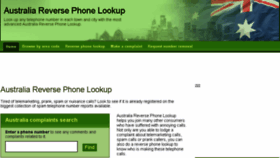 What 411phonesearch.com.au website looked like in 2017 (6 years ago)